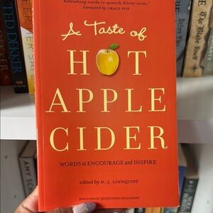 A Taste of Hot Apple Cider Book odds to encourage and inspire